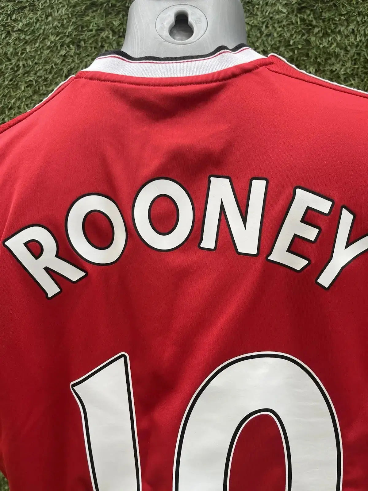 Maillot Rooney Manchester United - Au Fil Des Légendes adidas football shirt vintage