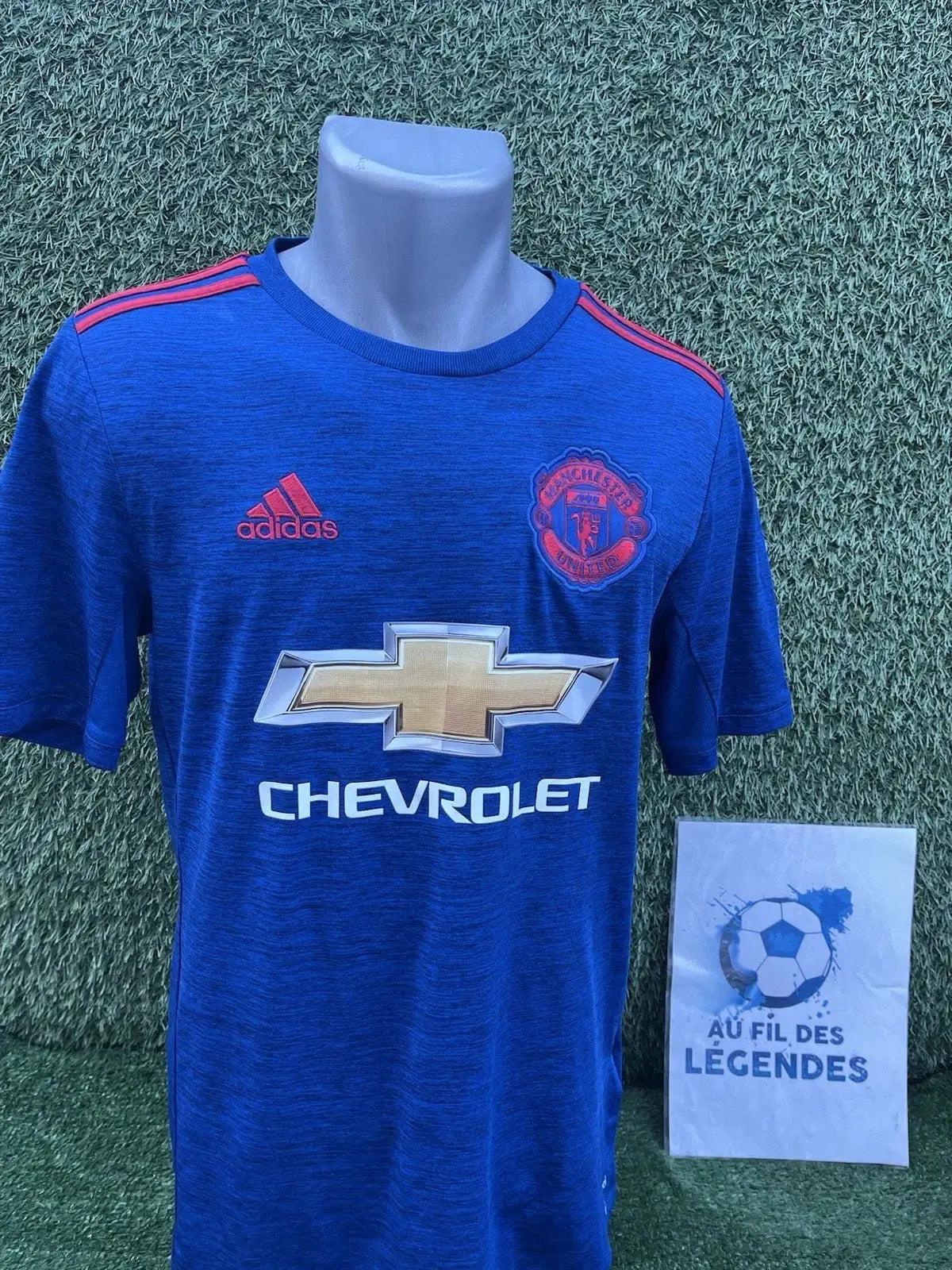 Maillot Rooney Manchester United - Au Fil Des Légendes adidas football shirt vintage