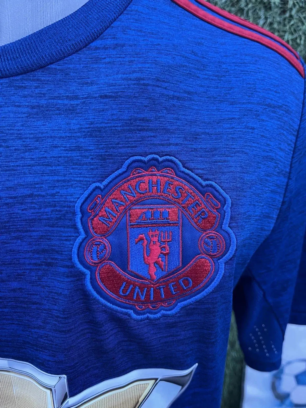 Maillot Rooney Manchester United - Au Fil Des Légendes adidas football shirt vintage