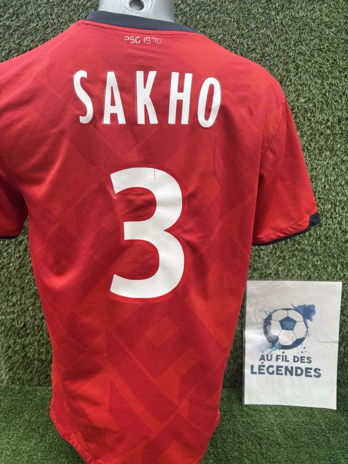 Maillot Sakho PSG - home 2010 - Taille S Au Fil Des Légendes