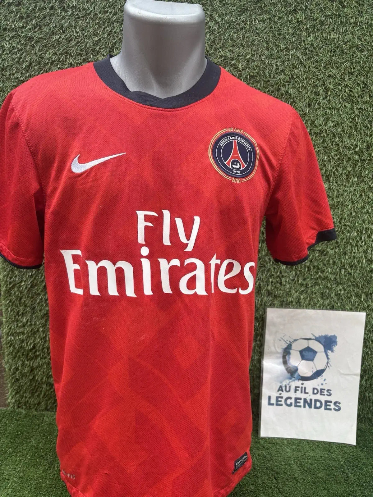 Maillot Sakho PSG - home 2010 - Taille S Au Fil Des Légendes
