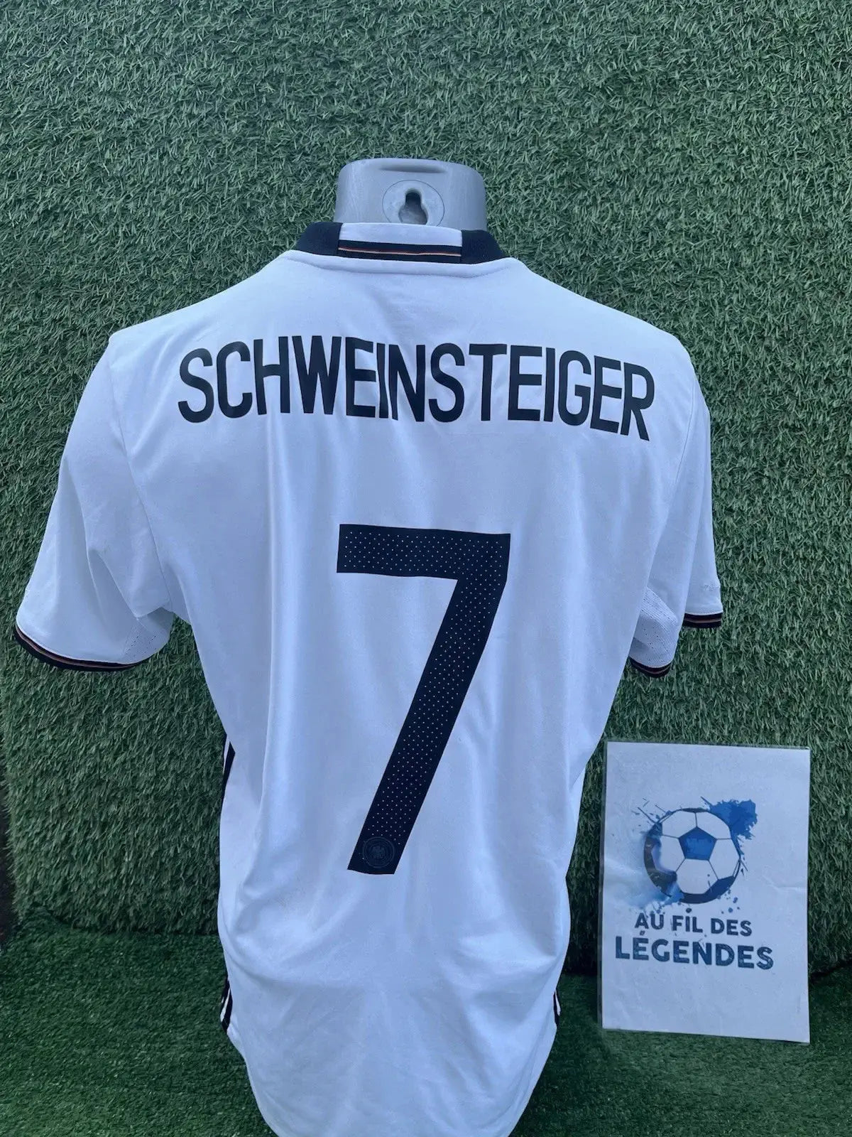 Maillot Schweinsteiger Allemagne - Au Fil Des Légendes adidas football shirt vintage