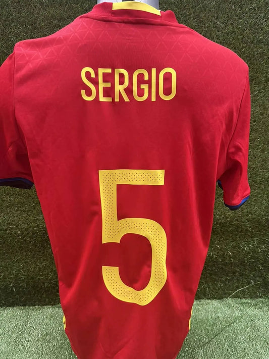 Maillot Sergio Busquets Espagne Au Fil Des Légendes