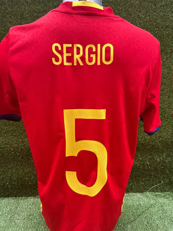 Maillot Sergio Busquets Espagne Au Fil Des Légendes