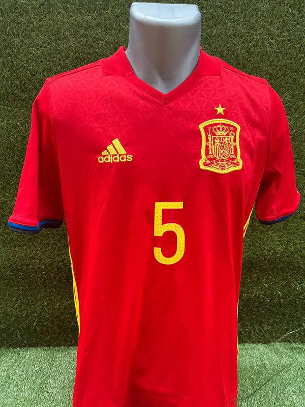 Maillot Sergio Busquets Espagne Au Fil Des Légendes