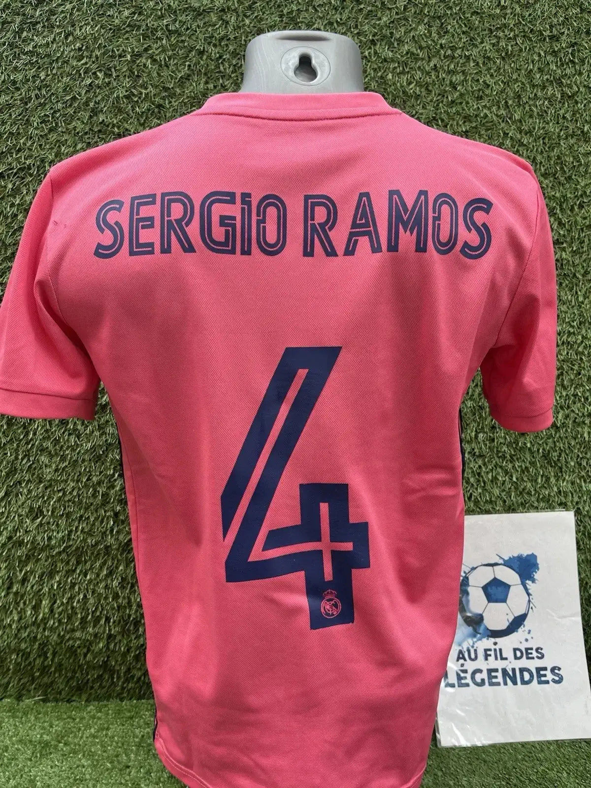 Maillot Sergio ramos real Madrid - Au Fil Des Légendes adidas football soccer