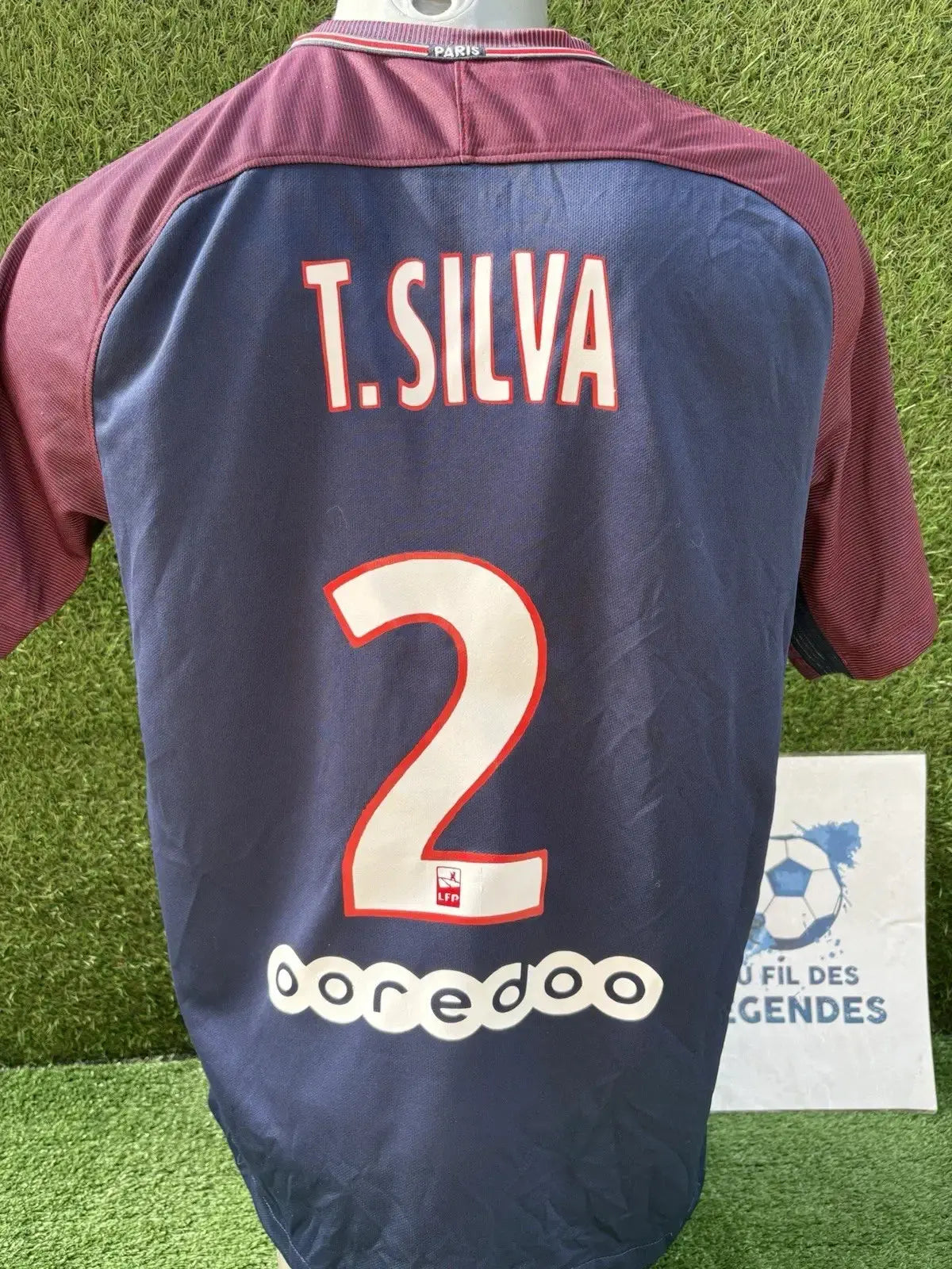 Maillot Silva PSG Au Fil Des Légendes nike football shirt
