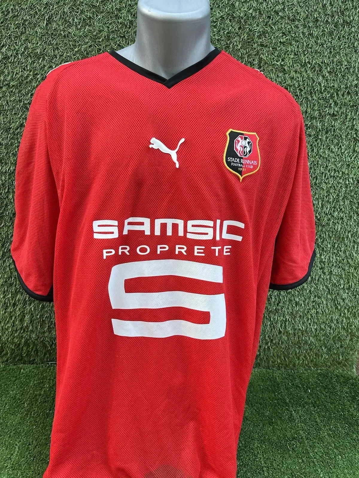 Maillot Stade Rennais Vintage - Au Fil Des Légendes srfc puma football shirt jersey