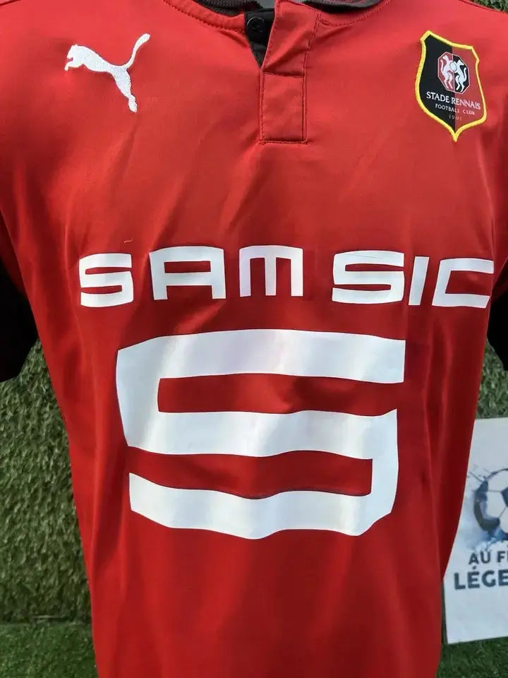 Maillot Stade Rennais Vintage - Au Fil Des Légendes srfc puma football shirt vintage rétro authentique