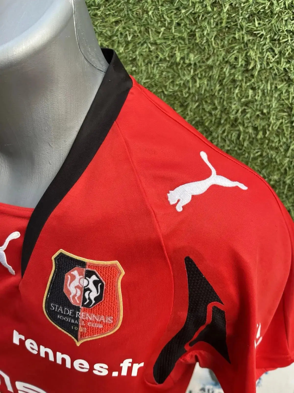 Maillot Stade Rennais Vintage - Au Fil Des Légendes puma football shirt vintage