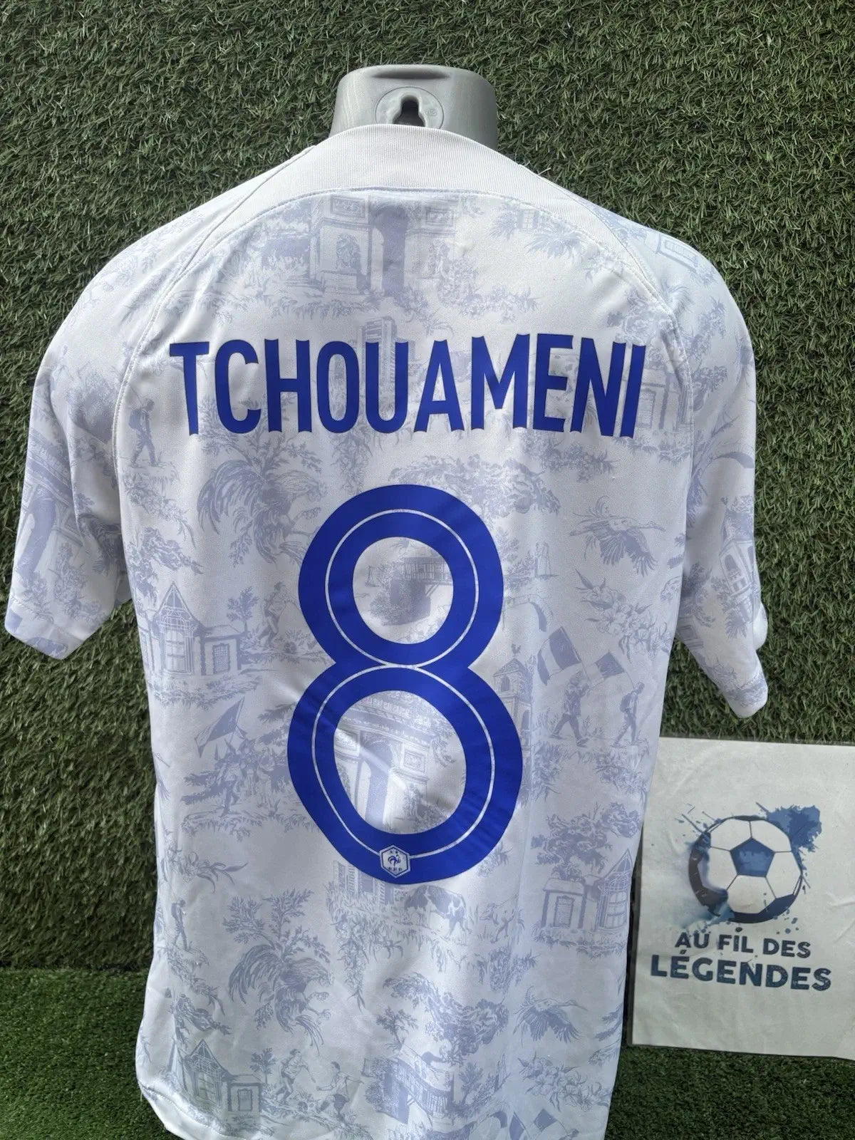 Maillot Tchouameni équipe de France- away 2022 - Taille M Au Fil Des Légendes