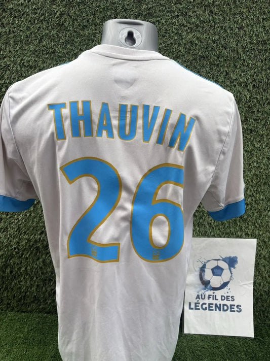 Maillot Thauvin Olympique de marseille - home 2017/18 - Taille M Au Fil Des Légendes