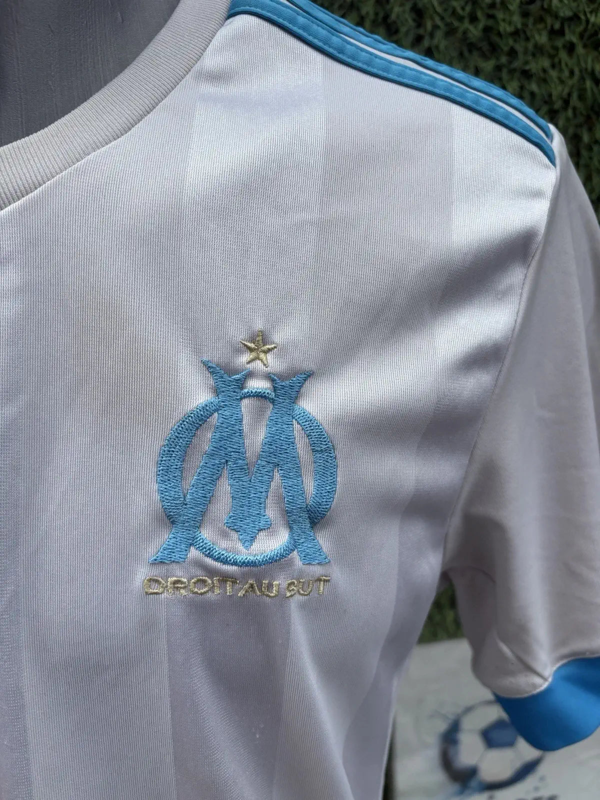 Maillot Thauvin Olympique de marseille - home 2017/18 - Taille M Au Fil Des Légendes