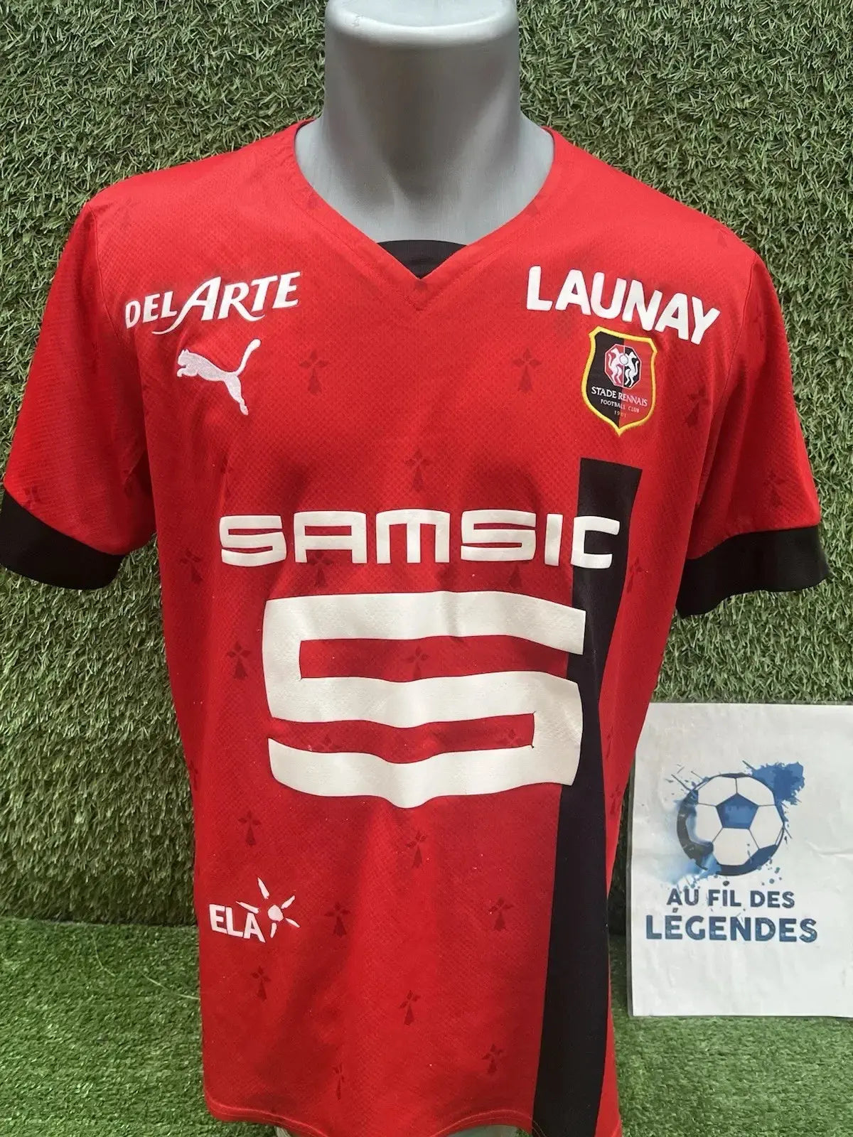 Maillot Theate Stade Rennais - Au Fil Des Légendes puma football shirt rétro