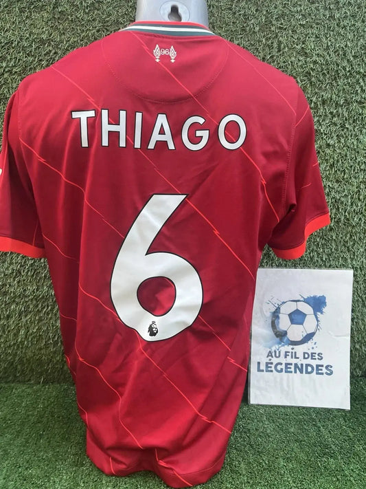 Maillot Thiago Liverpool - Au Fil Des Légendes nike football shirt authentique jersey