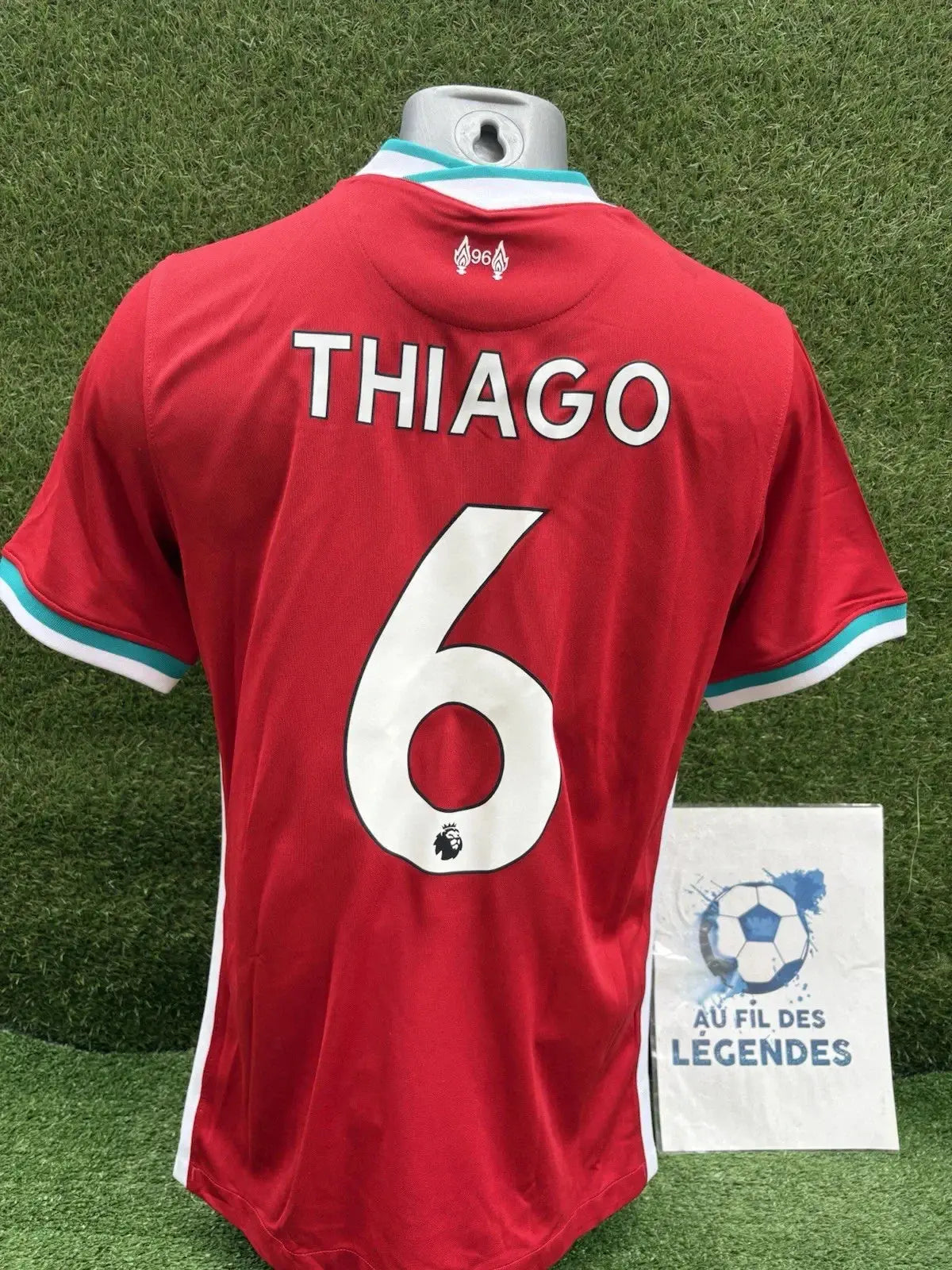 Maillot Thiago Liverpool Au Fil Des Légendes nike football shirt 