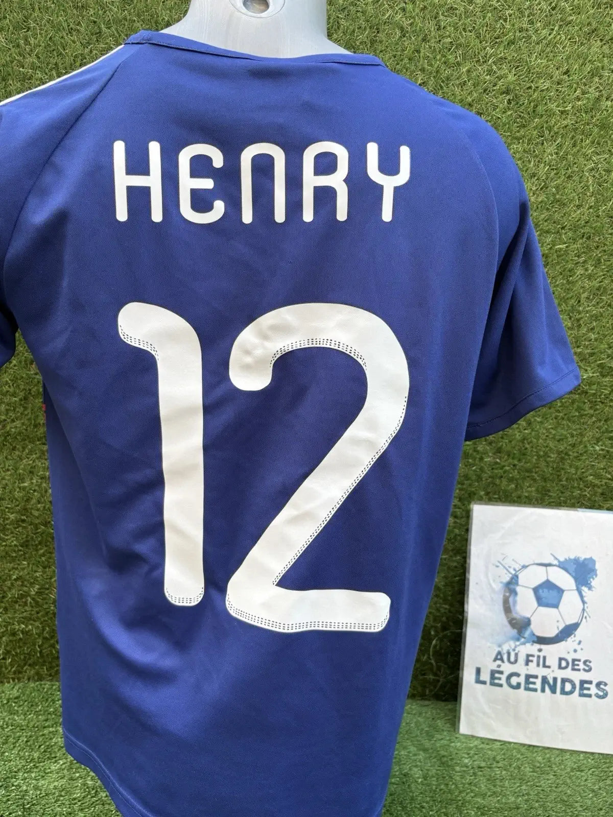 Maillot Thierry Henry France équipe de France Au Fil Des Légendes