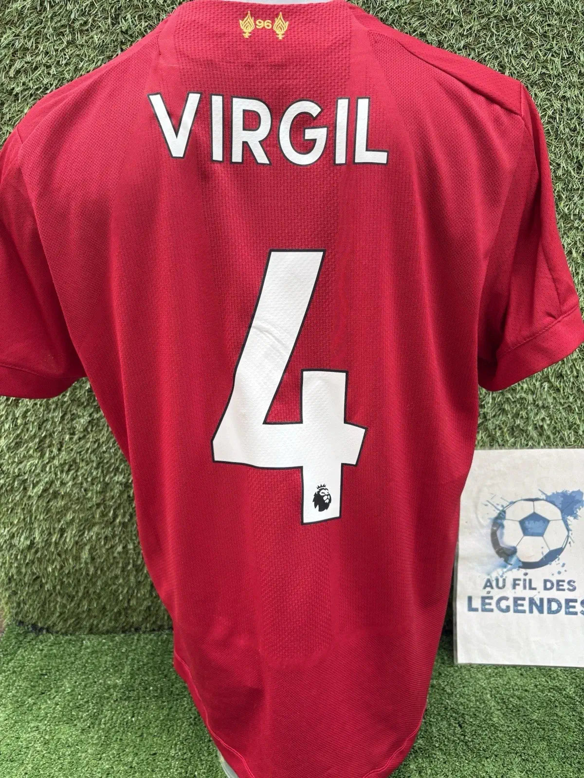 Maillot Van Dijk Liverpool - home 2019 /20- Taille M Au Fil Des Légendes