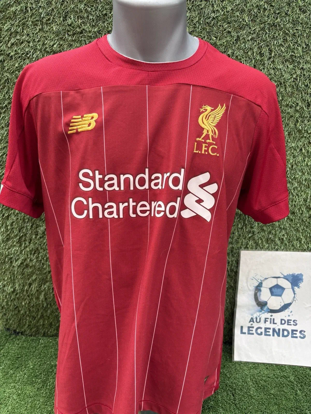 Maillot Van Dijk Liverpool - home 2019 /20- Taille M Au Fil Des Légendes