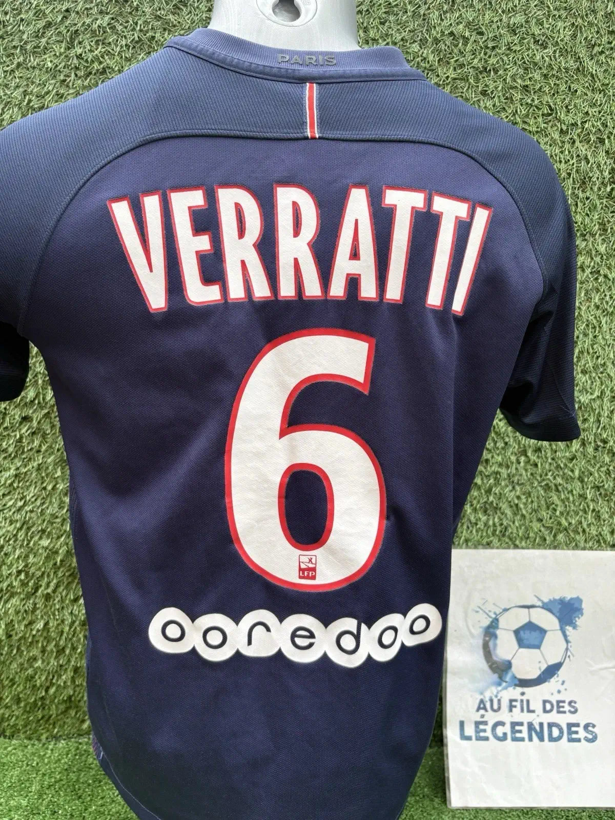 Maillot Verratti PSG - home 20016/17- taille XS Au Fil Des Légendes