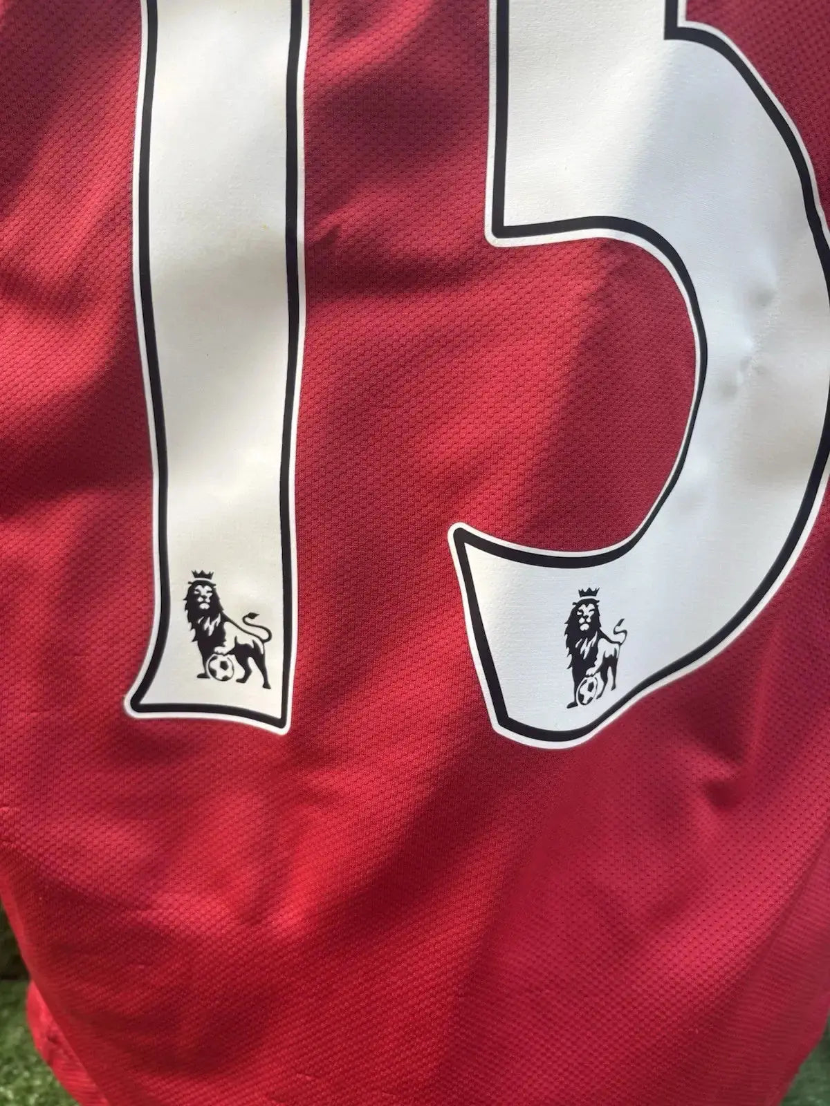 Maillot Vidic Manchester United - Au Fil Des Légendes nike football shirt Vintage