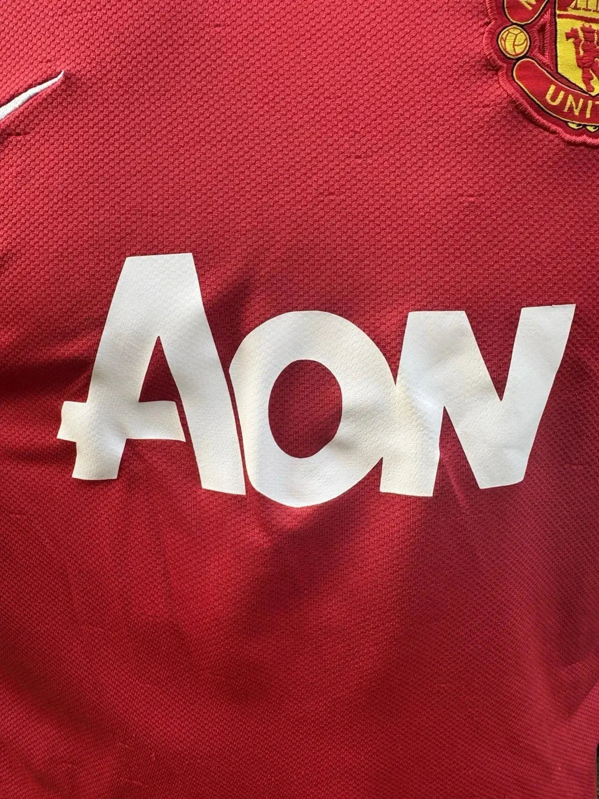 Maillot Vidic Manchester United - Au Fil Des Légendes nike football shirt Vintage