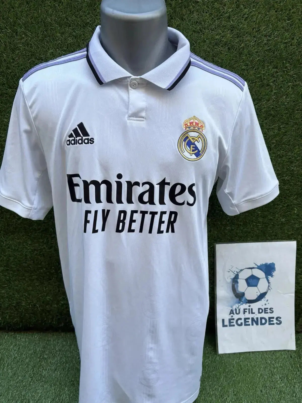 Maillot Vinicius Real Madrid jr - Au Fil Des Légendes adidas football shirt