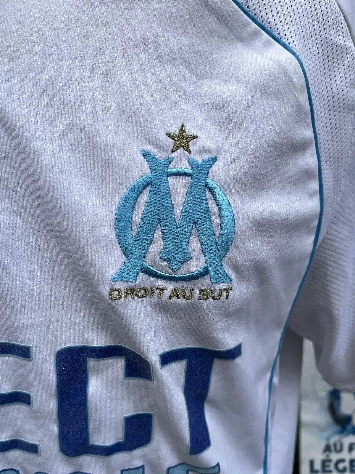 Maillot Vintage Olympique de Marseille - Au Fil Des Légendes adidas football shirt 100 % football 
