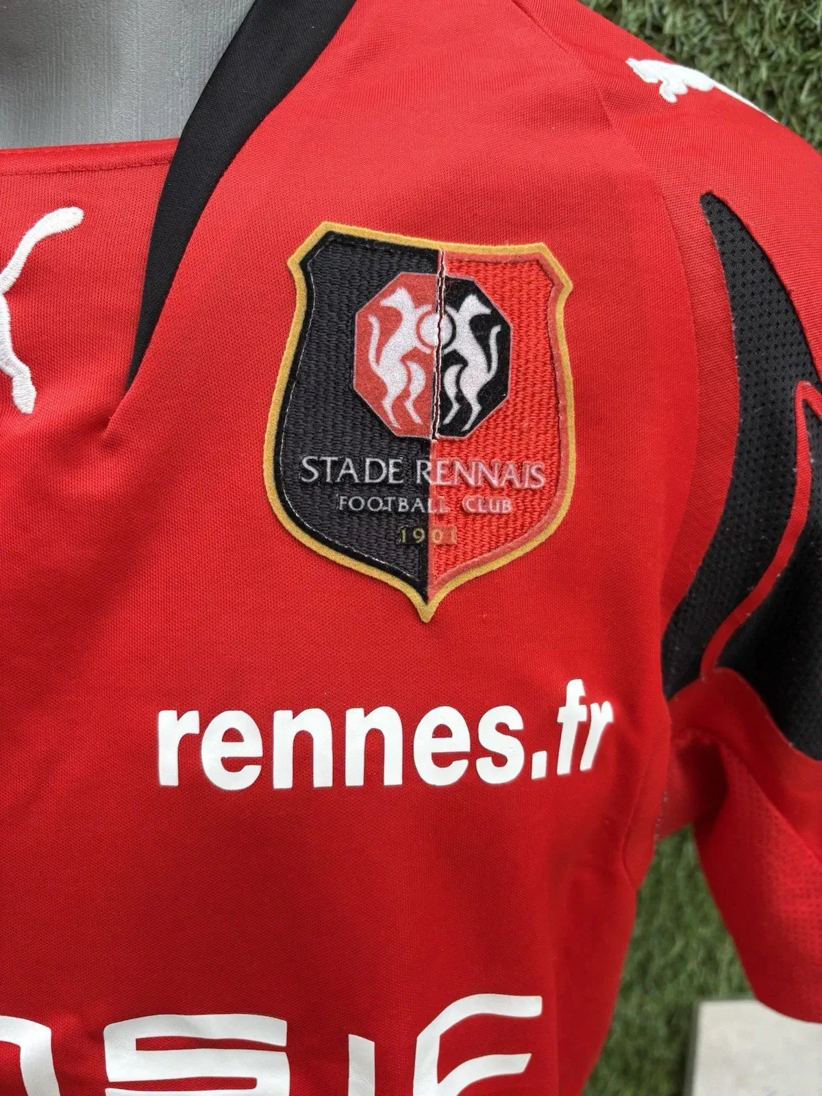 Maillot Wiltord Stade Rennais - home 2007 - Taille XL Au Fil Des Légendes