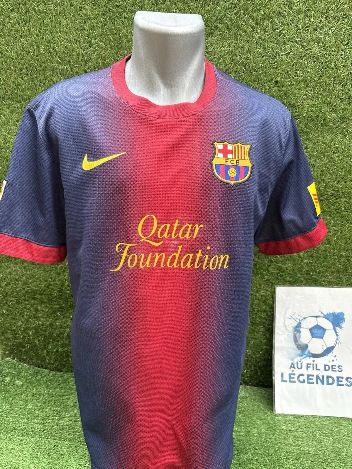 Maillot Xavi Barcelone Au Fil Des Légendes nike football shirt Vintage