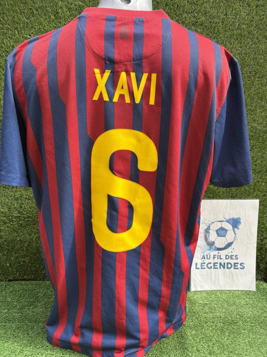 Maillot Xavi Barcelone Nike 2011/2012 Authentique Au Fil Des Légendes