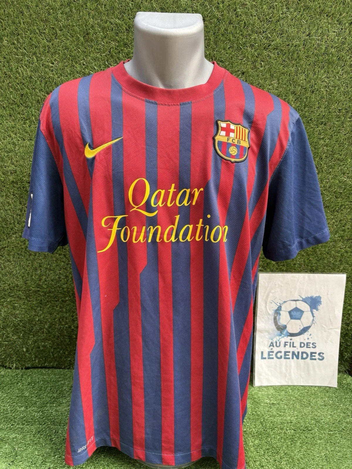 Maillot Xavi Barcelone Nike 2011/2012 Authentique Au Fil Des Légendes