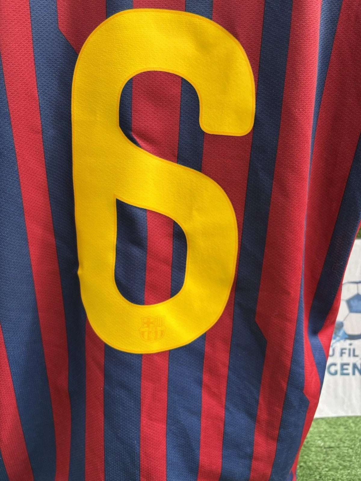 Maillot Xavi Barcelone Nike 2011/2012 Authentique Au Fil Des Légendes