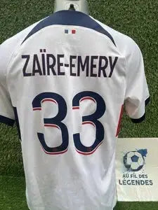 Maillot Zair Emery PSG - Au Fil Des Légendes nike football shirt authentique