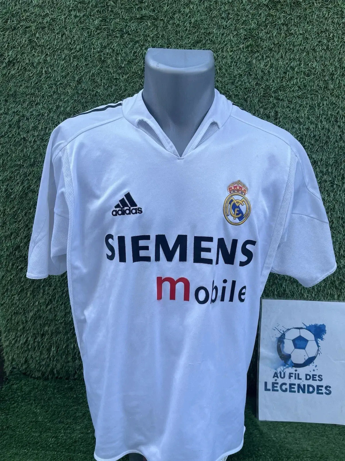 Maillot Zidane Real Madrid - Au Fil Des Légendes adidas vintage football shirt