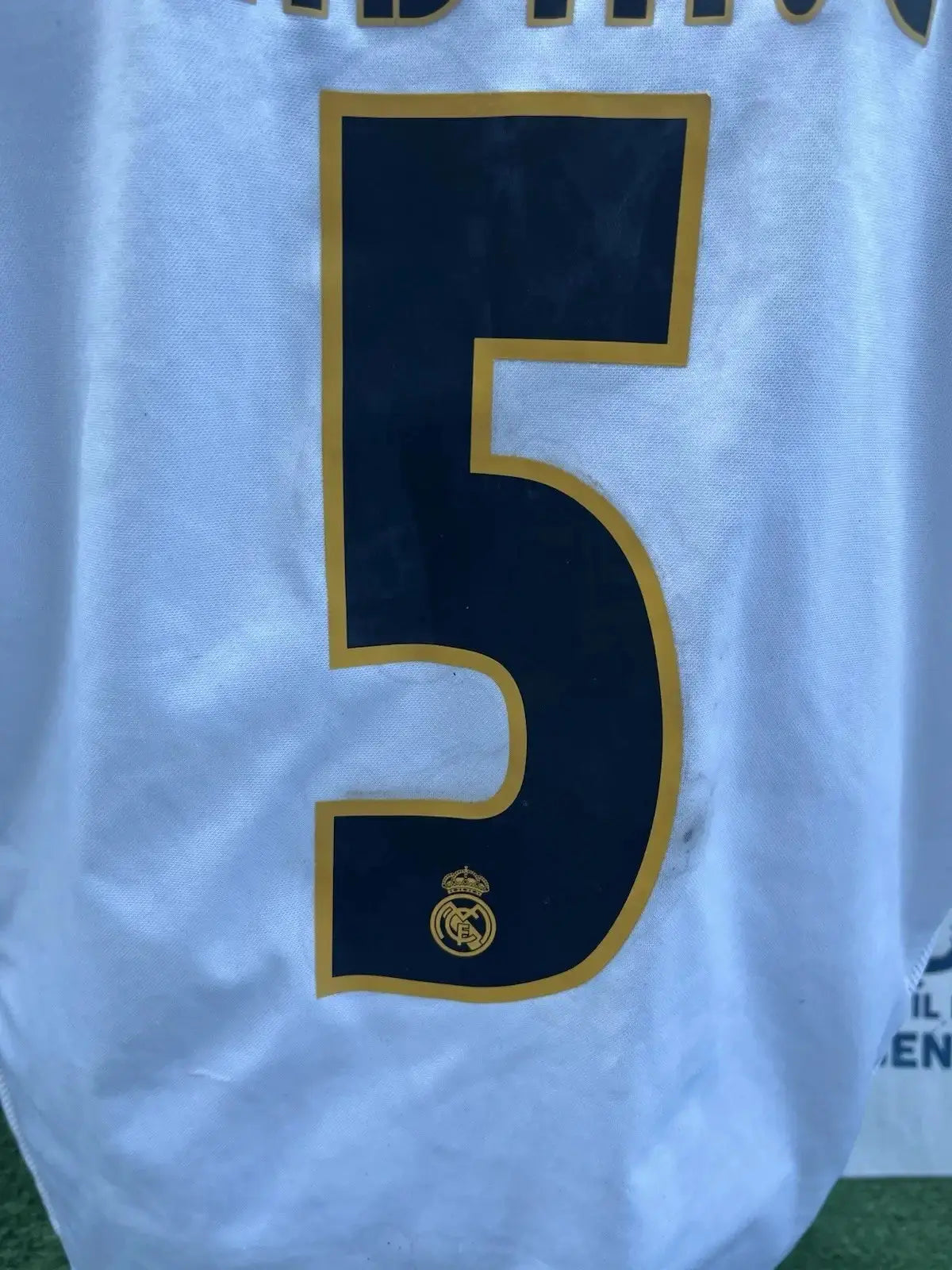 Maillot Zidane Real Madrid - Au Fil Des Légendes adidas vintage football shirt