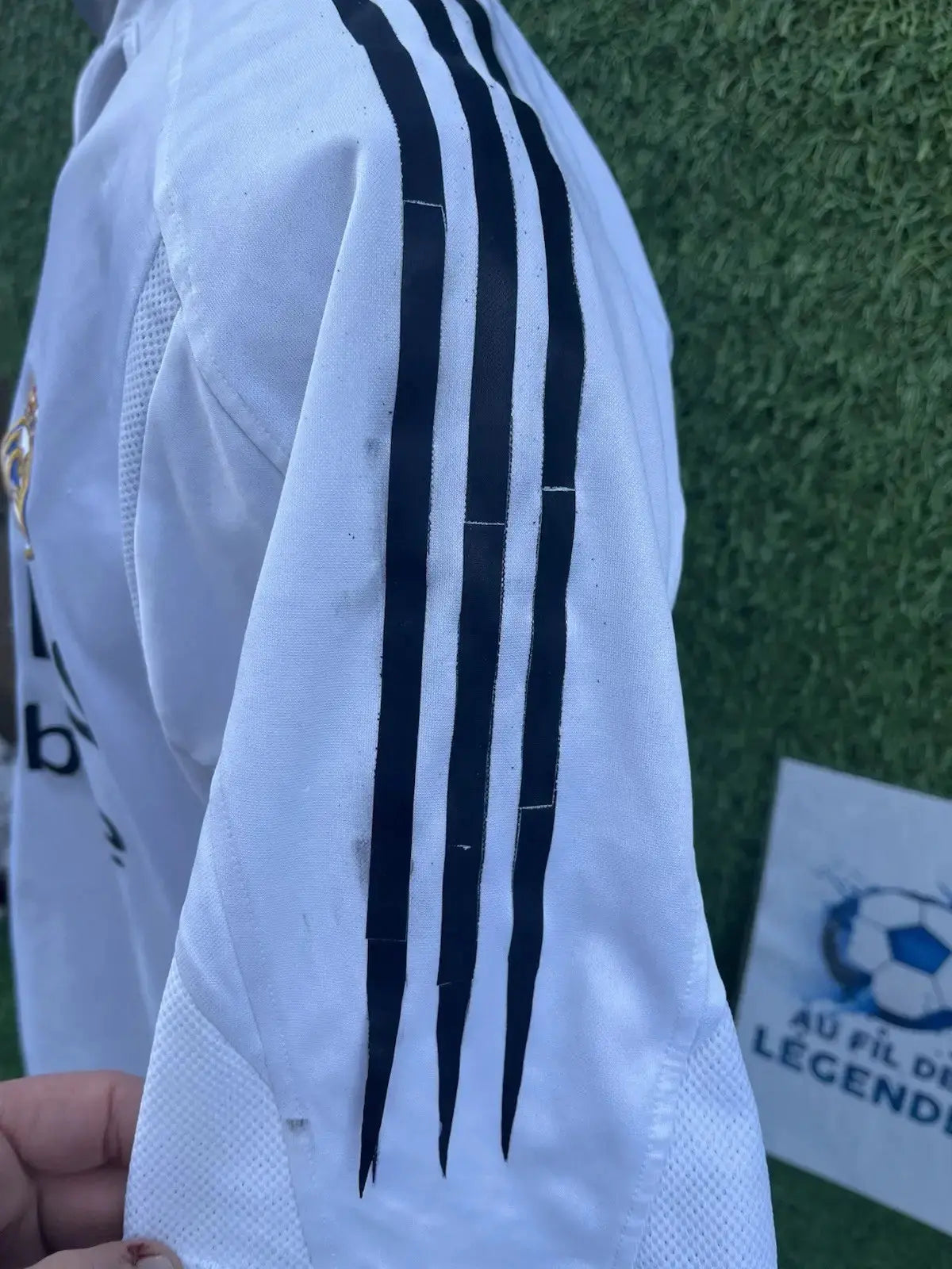 Maillot Zidane Real Madrid - Au Fil Des Légendes adidas vintage football shirt