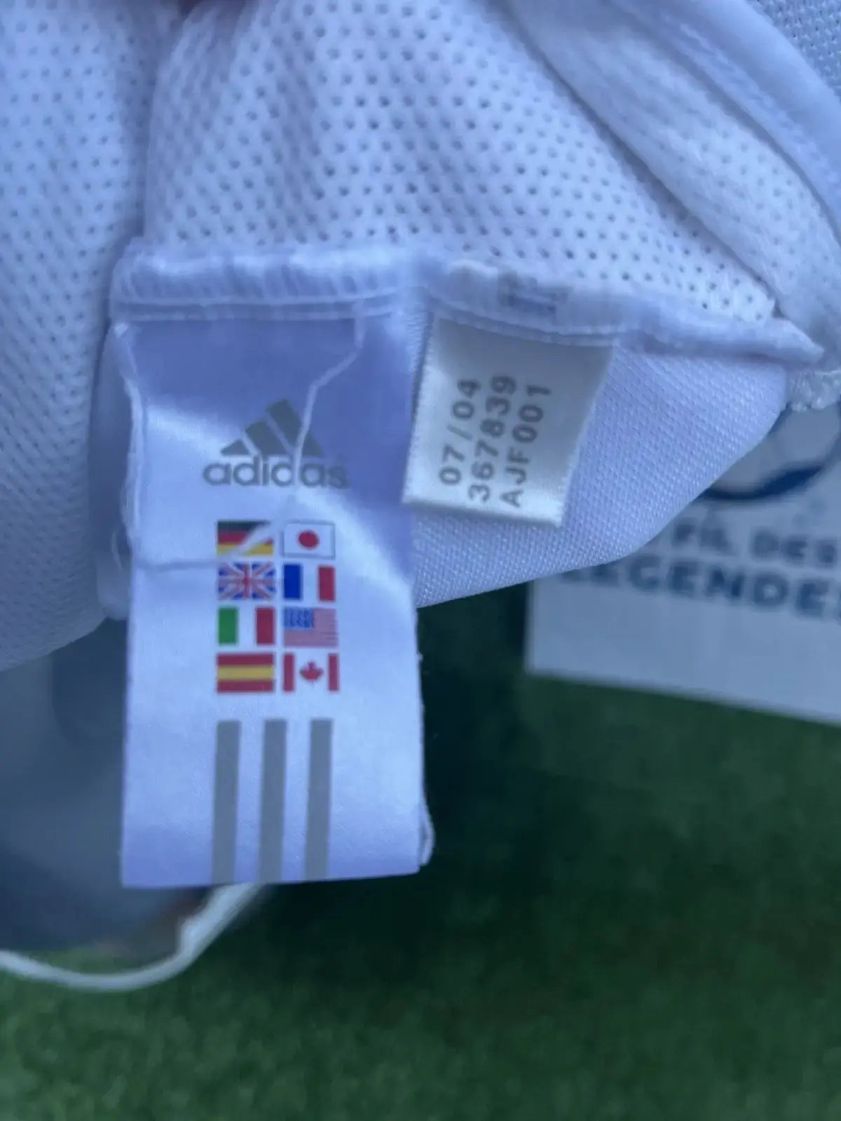 Maillot Zidane Real Madrid - Au Fil Des Légendes adidas vintage football shirt