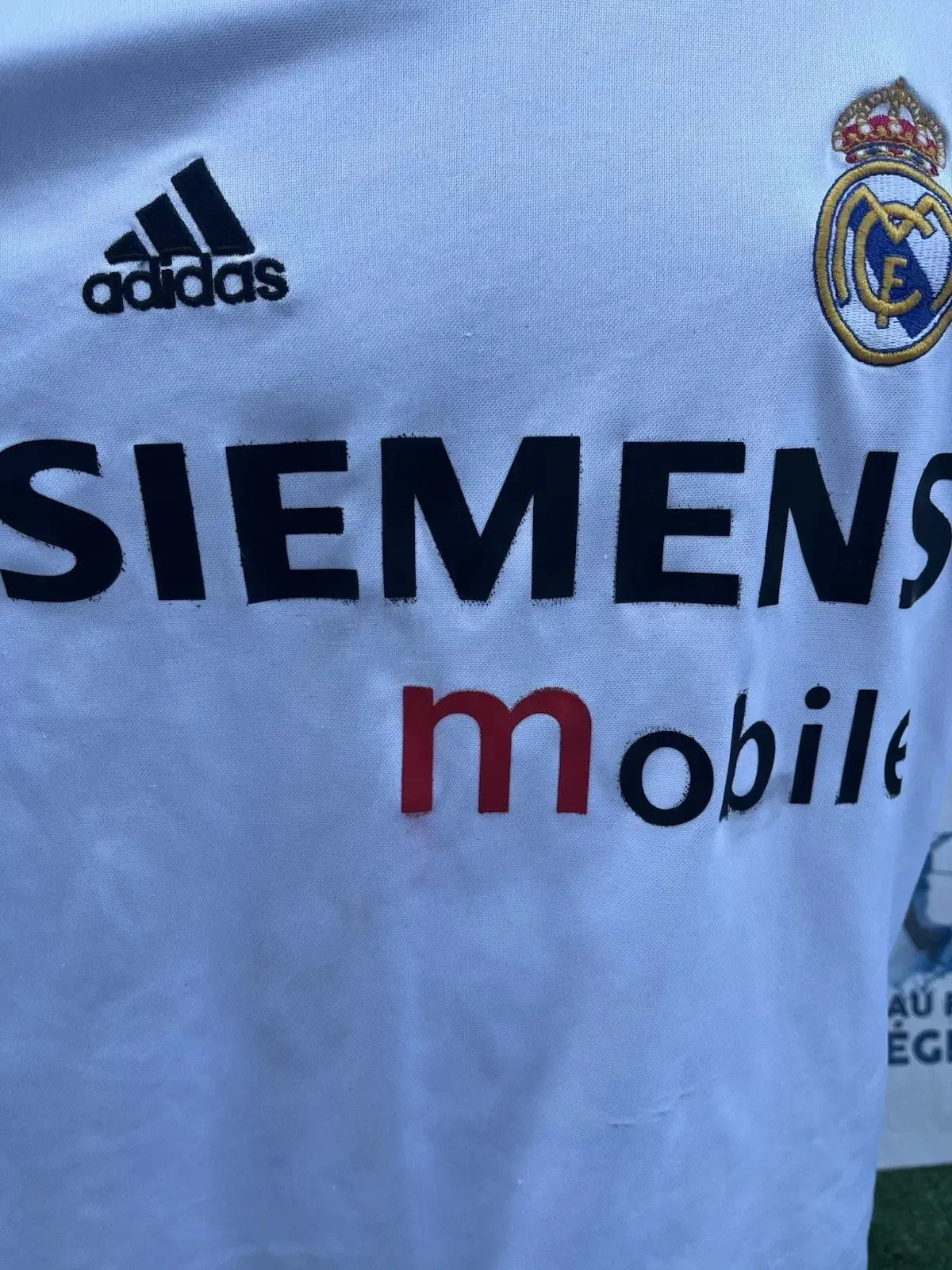 Maillot Zidane Real Madrid - Au Fil Des Légendes adidas vintage football shirt