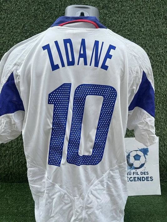Maillot Zidane équipe de France - Au Fil Des Légendes adidas football Shirt Vintage