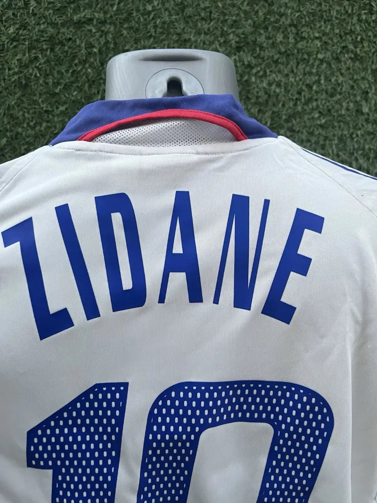 Maillot Zidane équipe de France - Au Fil Des Légendes adidas football Shirt Vintage