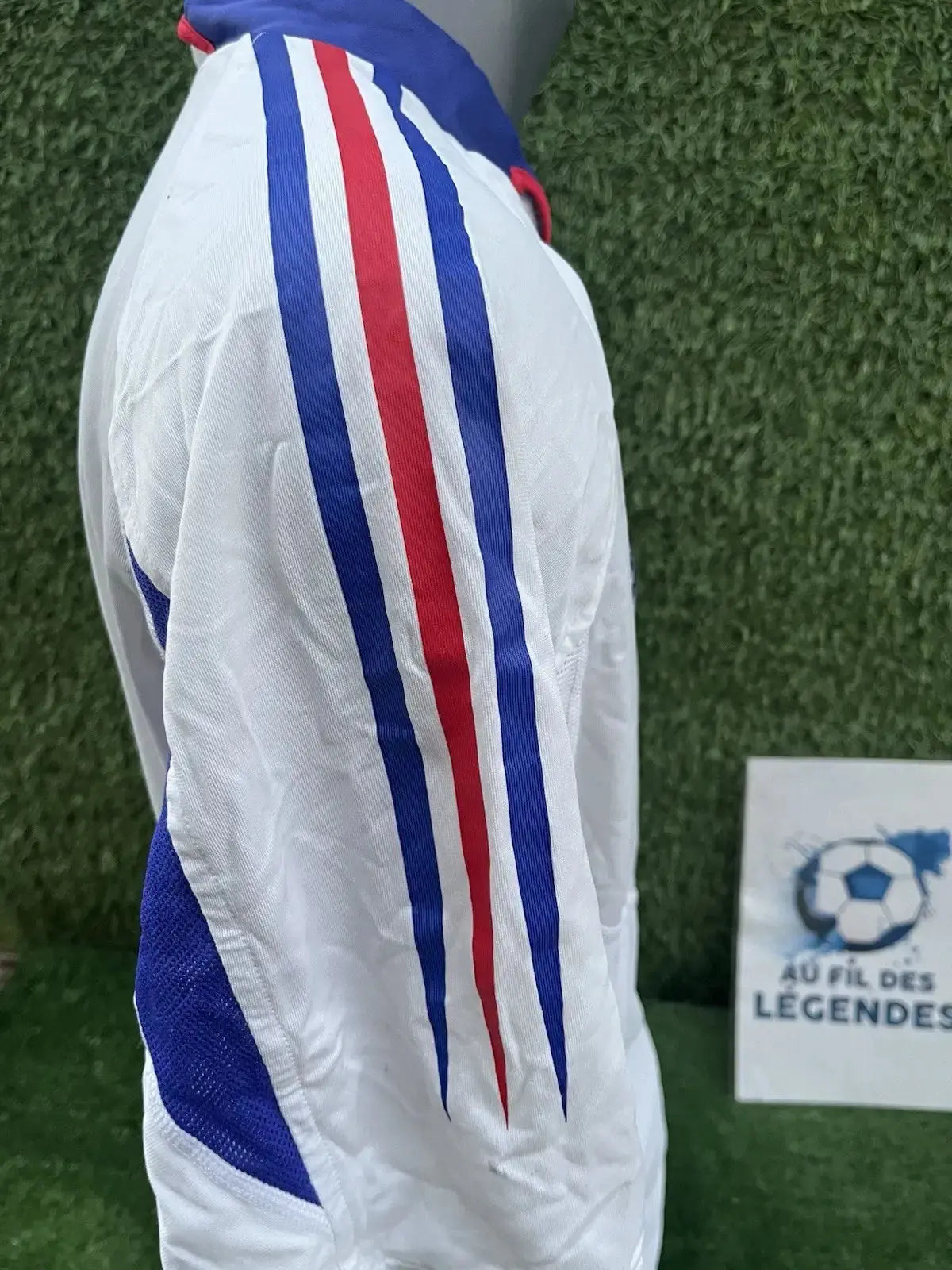 Maillot Zidane équipe de France - Au Fil Des Légendes adidas football Shirt Vintage