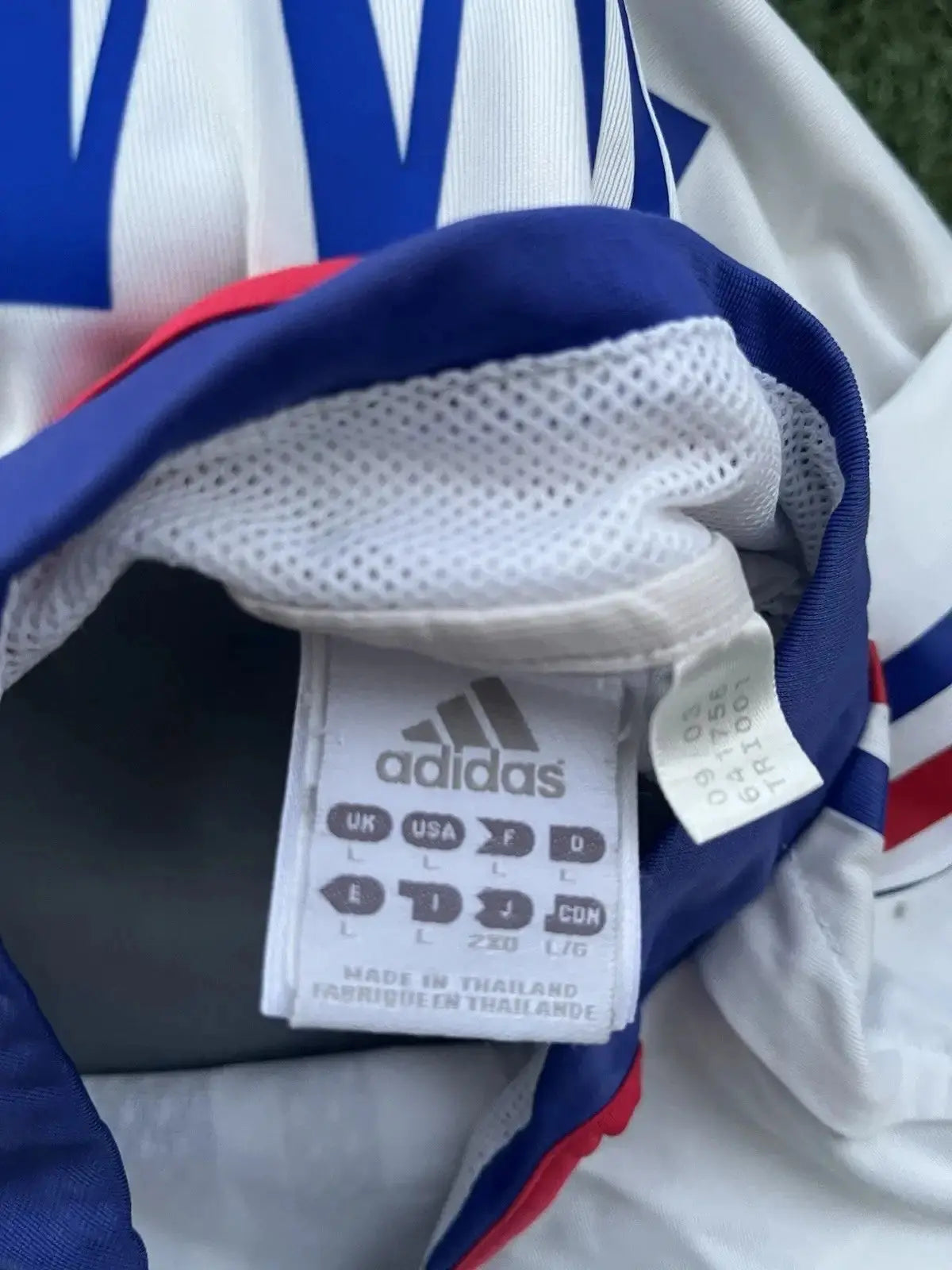 Maillot Zidane équipe de France - Au Fil Des Légendes adidas football Shirt Vintage