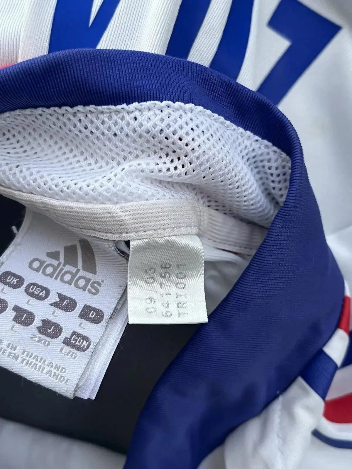 Maillot Zidane équipe de France - Au Fil Des Légendes adidas football Shirt Vintage