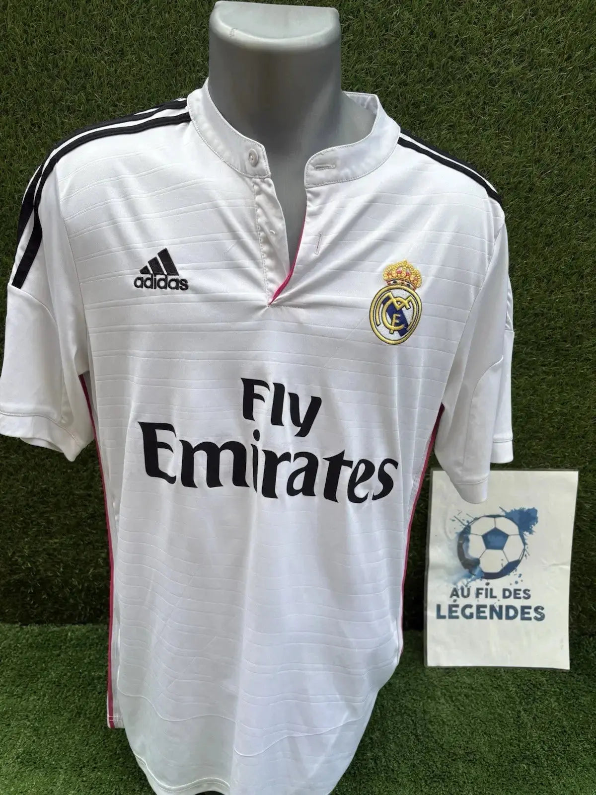 Maillot bale Real Madrid - Au Fil Des Légendes adidas football shirt vintage