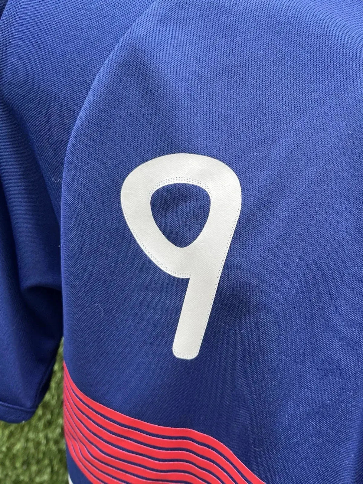 Maillot cisse équipe de France - Au Fil Des Légendes adidas football shirt vintage