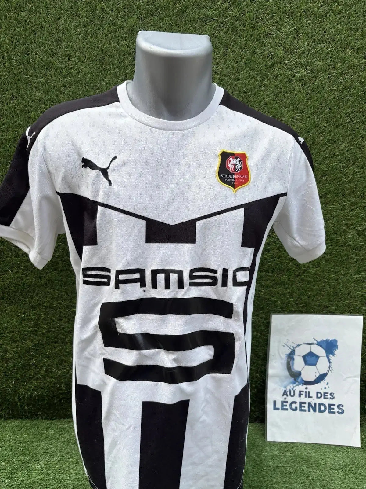 Maillot costil Stade Rennais Au Fil Des Légendes puma football shirt