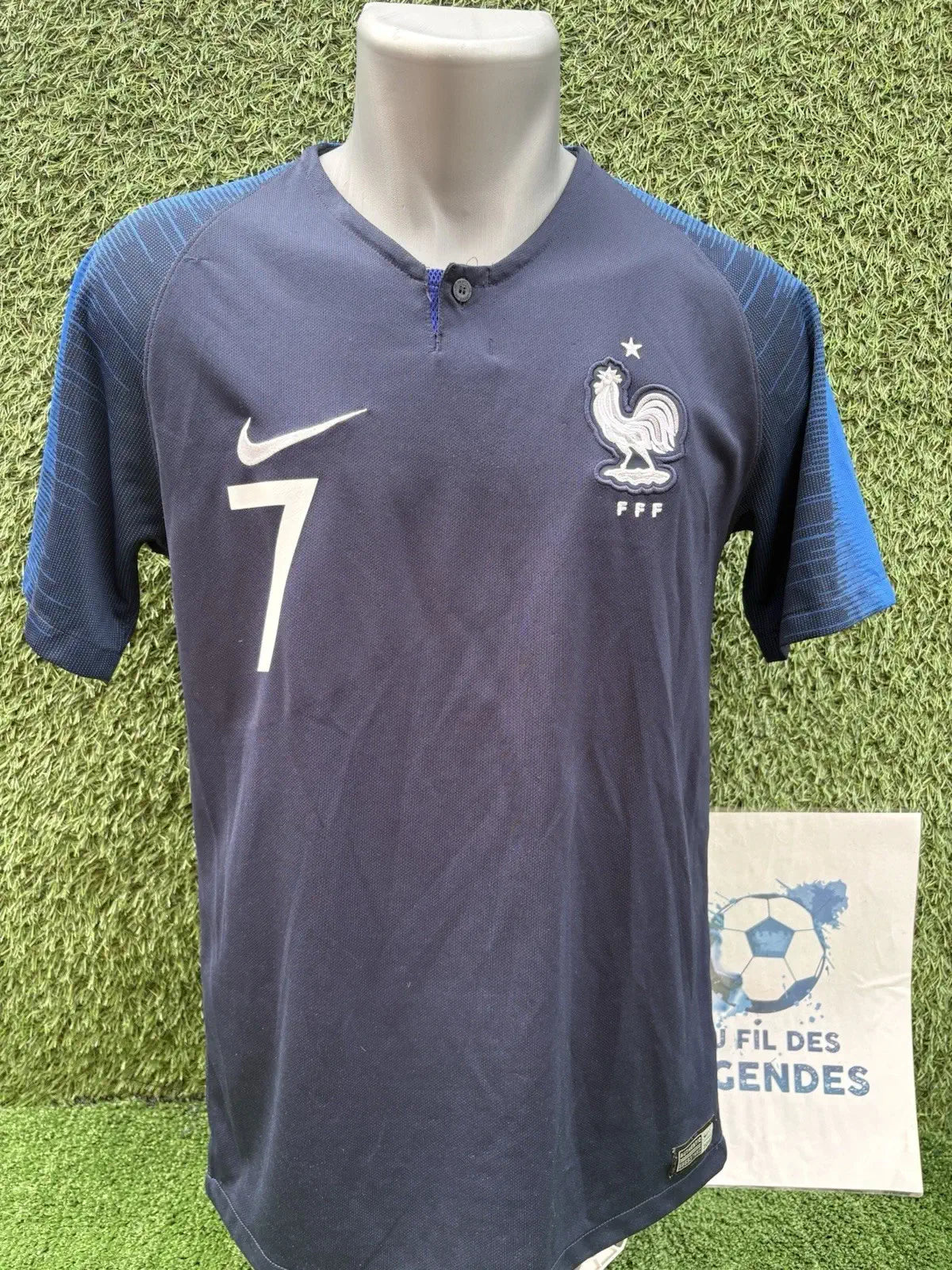 Maillot griezmann équipe de France - home 2018 - Taille S Au Fil Des Légendes
