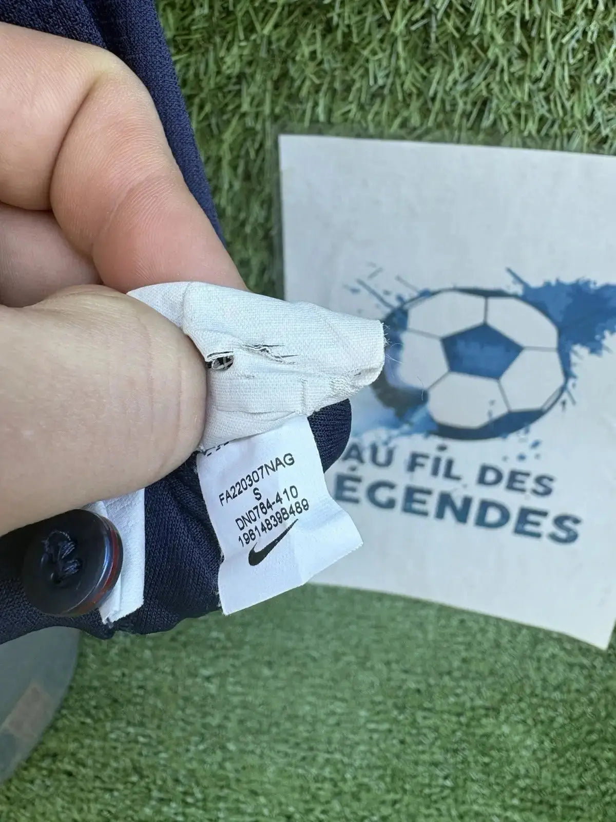 Maillot kante équipe de France - Au Fil Des Légendes nike football shirt