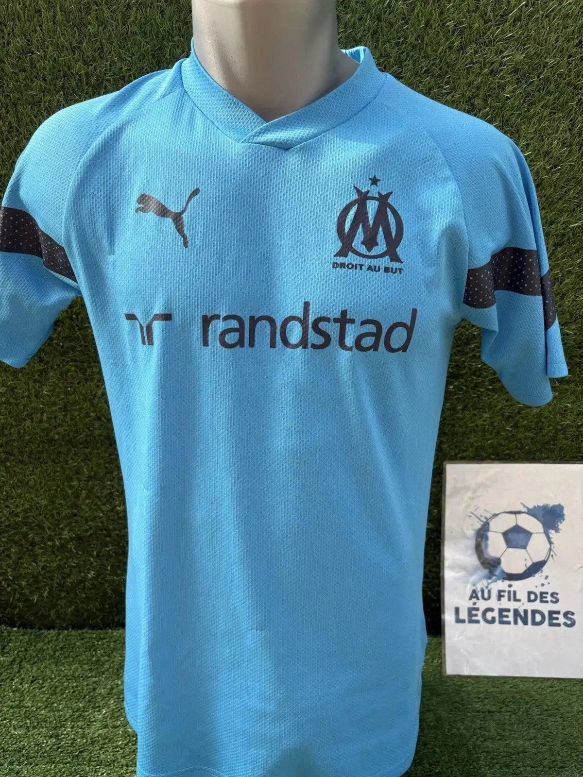Maillot olympique de marseille Training Au Fil Des Légendes puma football shirt entrainement